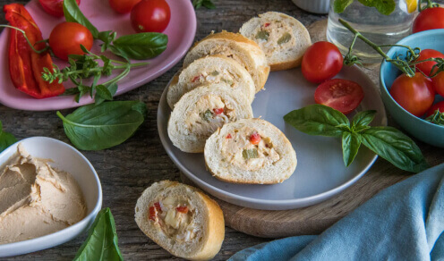 Recept Punjeni kruh s paštetom
